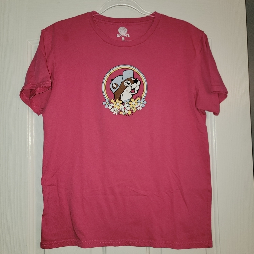 Buc-ee's Pink T-Shirt